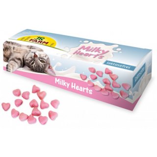 JR-Farm Katzensnack Milky-Hearts 50g