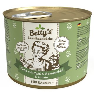 Bettys Landhausküche Katzenfutter Huhn & Kalb