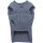 DoggyDolly Hunde Strickpullover mit V-Ausschnitt Grau
