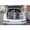 Die Hundebox Hundetransportbox Small Grau Metallic