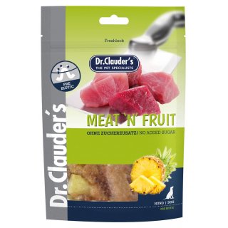Dr.Clauder´s Hunde Snack MeatnFruit Ananas & Hühnchen 80g