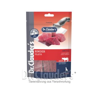 Dr.Clauder´s Hunde Snack Rinderfilet 80g