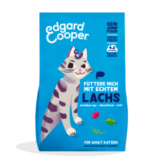 Edgard & Cooper Katzen Trockenfutter Adult frischer Atlantik-Lachs