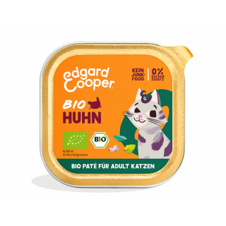 Edgard & Cooper Katzen Nassfutter Paté Adult Bio-Huhn 85g