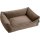 Hunter Hundesofa Orthopädisch Merida Taupe