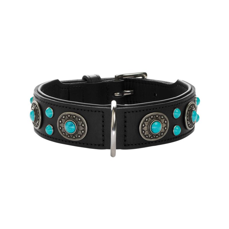 Hunter Hunde Halsband Sioux Schwarz 55/M