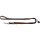 Hunter Verstellbare Leine Solid Education Cord 20/200 Dunkelbraun/Türkis