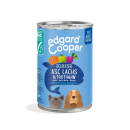 Edgard &amp; Cooper Hundenassfutter Adult ASC-Lachs &amp; Truthahn mit Apfel, Roter Beete &amp; K&uuml;rbis 400g