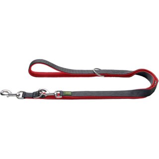 Metall-Hundeleine Mit Polsterung – Robust & Komfortabel, 122 Cm In Rot
