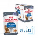 ROYAL CANIN LIGHT WEIGHT CARE in Gelee Nassfutter f&uuml;r zu &Uuml;bergewicht neigenden Katzen 12x85 g