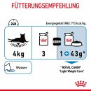 ROYAL CANIN LIGHT WEIGHT CARE in Gelee Nassfutter f&uuml;r zu &Uuml;bergewicht neigenden Katzen 12x85 g