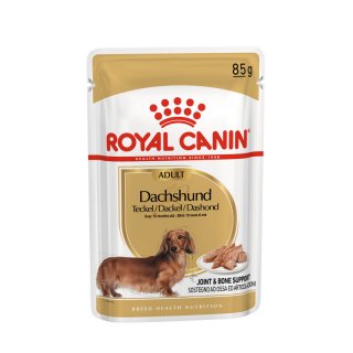 ROYAL CANIN Dachshund Adult Hundefutter nass für Dackel 12x85 g
