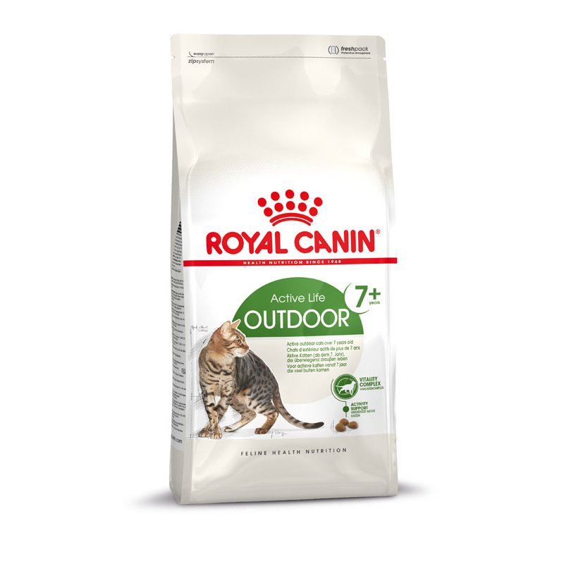 ROYAL CANIN OUTDOOR 7+ Katzenfutter trocken für ältere Freigänger 10 Kg