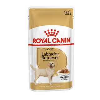 ROYAL CANIN Labrador Retriever Adult Stückchen in Soße Nassfutter für Hunde 10x140 g