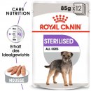 ROYAL CANIN STERILISED Nassfutter f&uuml;r kastrierte Hunde 12x85 g