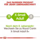 ROYAL CANIN X-SMALL Adult Trockenfutter f&uuml;r sehr kleine Hunde 3 Kg