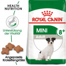 ROYAL CANIN MINI Adult 8+ Trockenfutter f&uuml;r &auml;ltere kleine Hunde 2 Kg