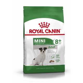 ROYAL CANIN MINI Adult 8+ Trockenfutter für ältere kleine Hunde 8 Kg