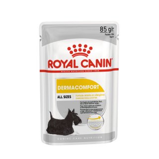 ROYAL CANIN DERMACOMFORT Nassfutter für Hunde mit empfindlicher Haut 12x85 g
