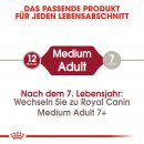 ROYAL CANIN MEDIUM Adult Trockenfutter f&uuml;r mittelgro&szlig;e Hunde 4 Kg