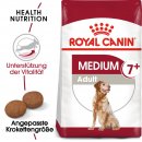 ROYAL CANIN MEDIUM Adult 7+  Trockenfutter f&uuml;r &auml;ltere mittelgro&szlig;e Hunde 15 Kg