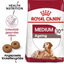 ROYAL CANIN MEDIUM Ageing 10+ Trockenfutter f&uuml;r &auml;ltere mittelgro&szlig;e Hunde 15 Kg