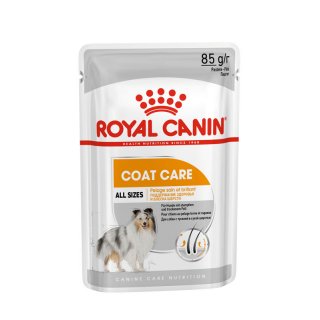 ROYAL CANIN COAT CARE Nassfutter für glänzendes Fell 12x85 g