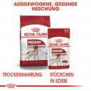 ROYAL CANIN MEDIUM ADULT Nassfutter f&uuml;r erwachsene mittelgro&szlig;e Hunde 10x140 g