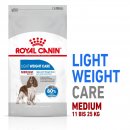 ROYAL CANIN LIGHT WEIGHT CARE MEDIUM Trockenfutter f&uuml;r zu &Uuml;bergewicht neigenden Hunden 12 Kg