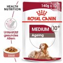 ROYAL CANIN MEDIUM AGEING 10+ Nassfutter f&uuml;r &auml;ltere mittelgro&szlig;e Hunde 10x140 g