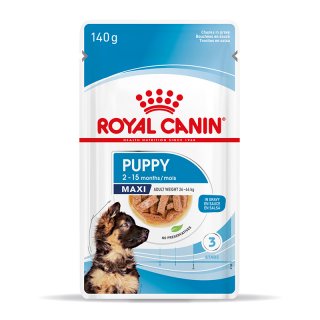 ROYAL CANIN MAXI Puppy Welpenfutter nass für große Hunde bis zum 15. Monat 10x140 g