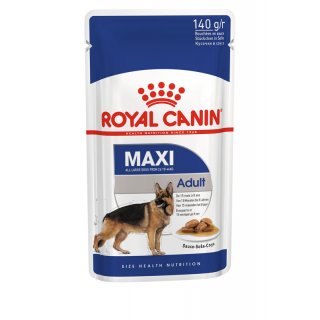 ROYAL CANIN MAXI Adult Nassfutter für große Hunde 10x140 g