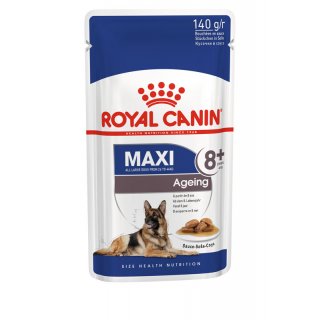 ROYAL CANIN MAXI Ageing 8+ Nassfutter für ältere große Hunde 10x140 g