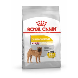 ROYAL CANIN DERMACOMFORT MEDIUM Trockenfutter für mittelgroße Hunde mit empfindlicher Haut 3 Kg
