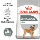 ROYAL CANIN DENTAL CARE MINI Trockenfutter für kleine Hunde mit empfindlichen Zähnen 3 Kg