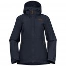 Bergans Damenjacke Nordmarka Leaf Light Wind Navy Blau