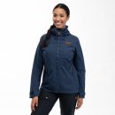 Bergans Damenjacke Nordmarka Leaf Light Wind Navy Blau