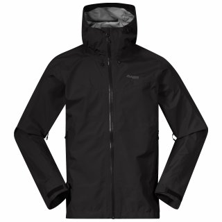 Bergans Herrenjacke Skar Light 3L Shell Schwarz