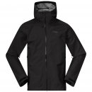 Bergans Herrenjacke Skar Light 3L Shell Schwarz