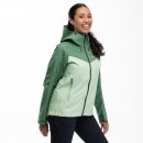 Bergans Damenjacke Skar Light 3L Shell Jade Grün