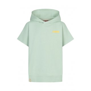 Derbe Damen Kurzarm Hoody Robsmile Laurel Grün