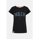 Derbe Damen T-Shirt Flamoin Schwarz