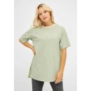 Derbe Damen T-Shirt Robbenschnute Long Laurel Gr&uuml;n