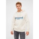 Derbe Herren Hoody Landungsbr&uuml;cken Off Wei&szlig;