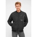 Derbe Damen &amp; Herren Jacke Quiltby College Schwarz