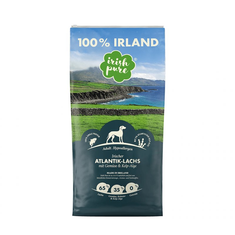 Irish Pure Hundetrockenfutter Irischer Atlantik-Lachs Adult - fellby.