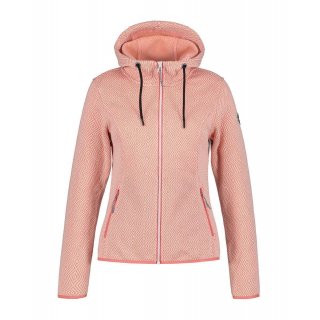 Icepeak Damenjacke Midlayer Adrian Coral Rot