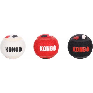 Kong Hundespielzeug Signature Sport Balls 3er Pack