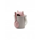 United Pets Milano Trockenfutterbeh&auml;lter Crick Pink/Grau