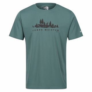 Regatta Herren T-Shirt Fingal Slogan III Grün